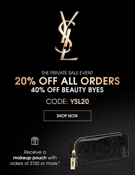 YSL membership discount